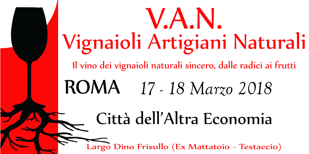 Vignaioli artiginali naturali roma 2017 2 VAN Vignaioli Artigianali Naturali a Roma il 17 e 18 Marzo 2018
