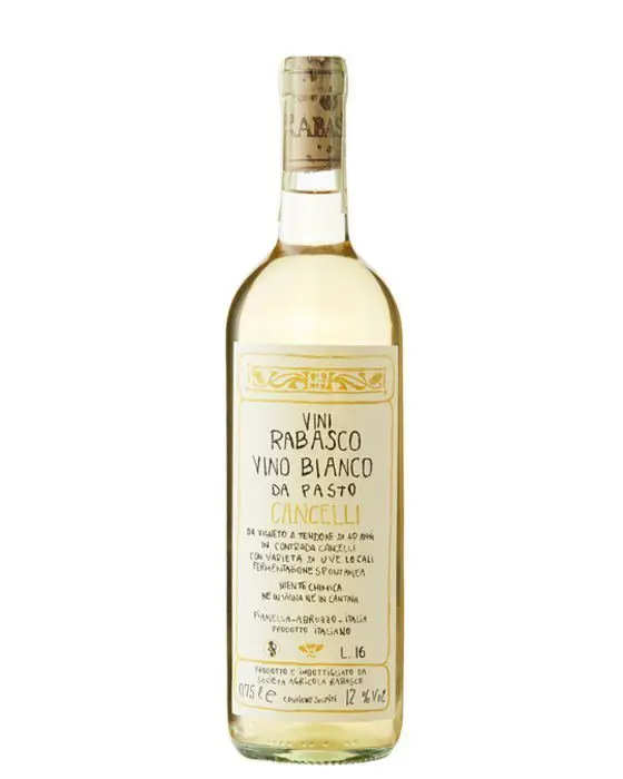 vini rabasco cantina Cancelli Bianco.jpg Iole Rabasco – Bianco Cancelli 2016